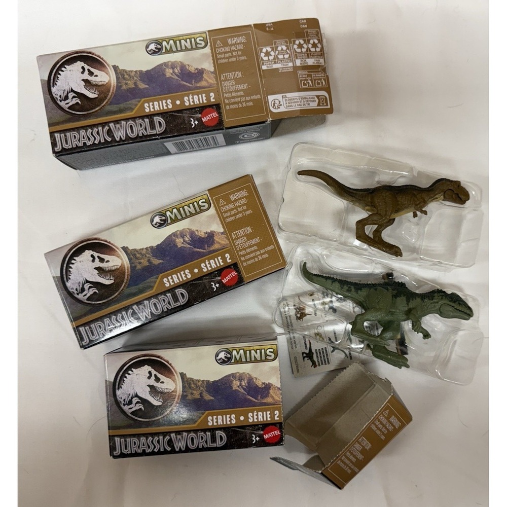 2024 Jurassic World Minis Dinosaurs Toy Series 2.  One box sealed